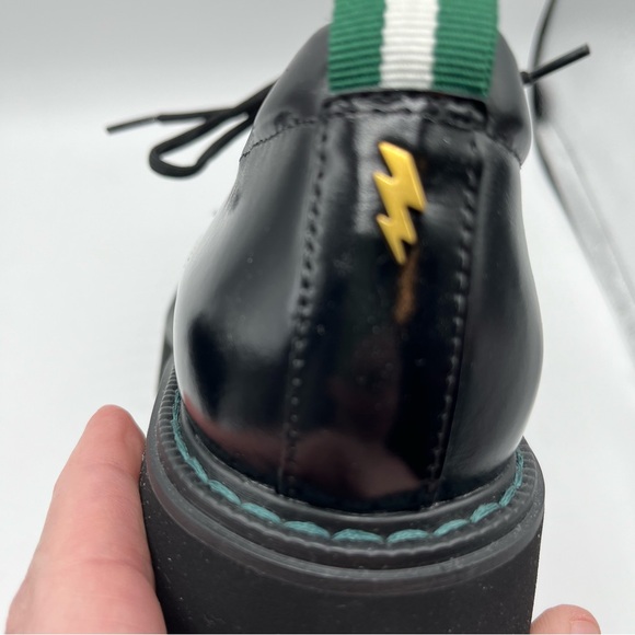 Newbella x Harry Potter NWT Slytherin Lace Up Platform Loafer Size 6.5 - Picture 10 of 12